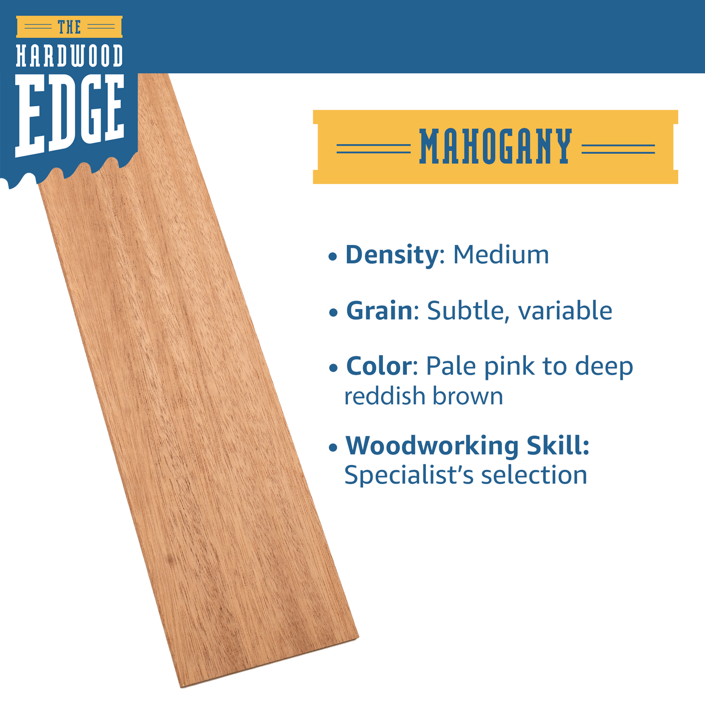 Mahogany Thin-Sawn Craft Board